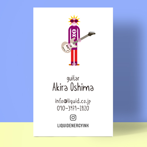 ギター名刺36　ギタリストポップ