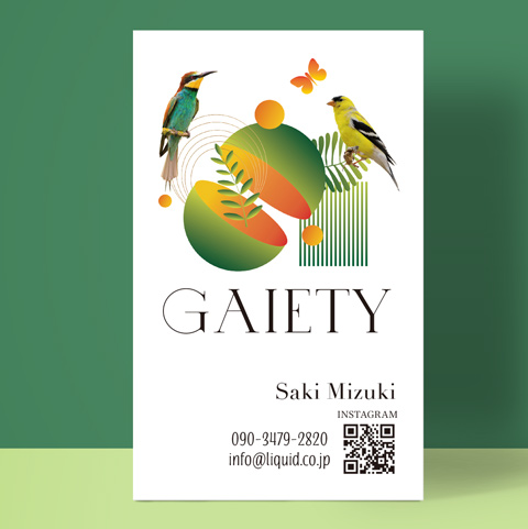 スピリチュアル名刺32 GAIETY