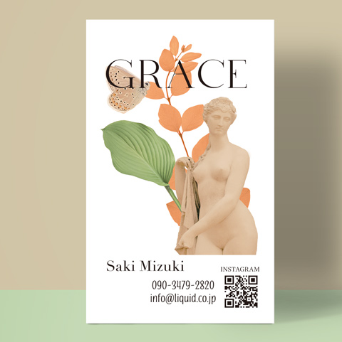 スピリチュアル名刺34 GRACE